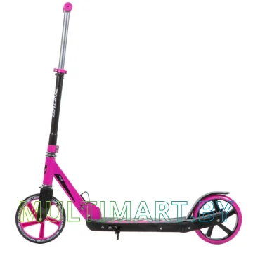 Самокат Novatrack Polis Plastic 200P.POLIS.PN9 (черный/розовый, 2019) картинка 3